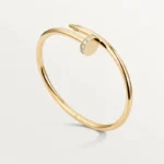 Chic Gold Nail Bangle Bracelet for a Striking Statement - Image 2