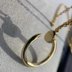 Elegant Gold Circle Pendant Necklace for Timeless Style - Image 10